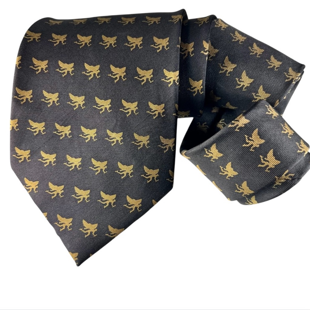 TOP‎ HAT NY Silk Tie Novelty Print Tinkerbell Fairy Whimsical Eclectic Grandpa